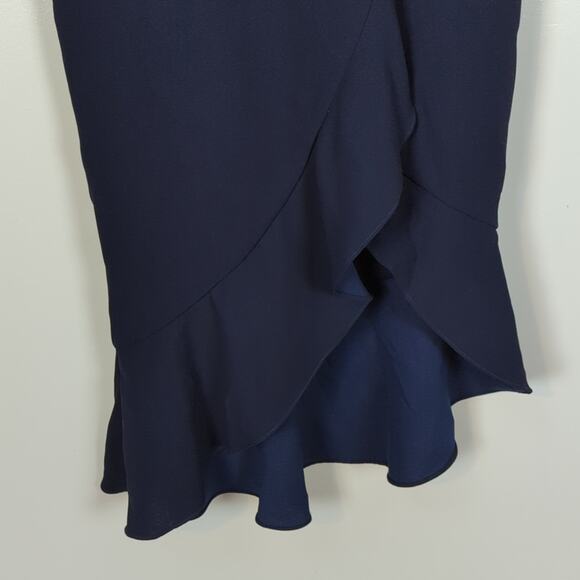 Avery G Off-Shoulder Sheath Midi Dress - Picture 4 of 10